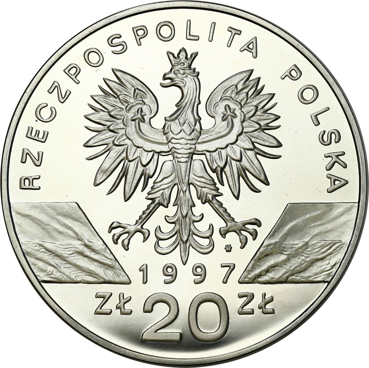III RP. 20 złotych 1997 Jelonek Rogacz
